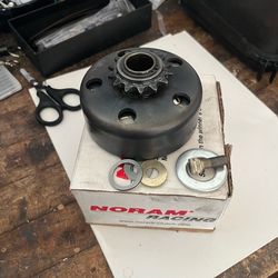 Centrifugal minibike clutch