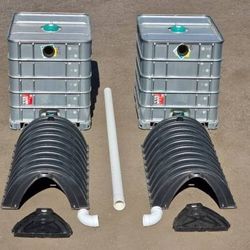 Off-Grid 550 Gallon Septic System Kit for Homes and Tiny Homes, RVs