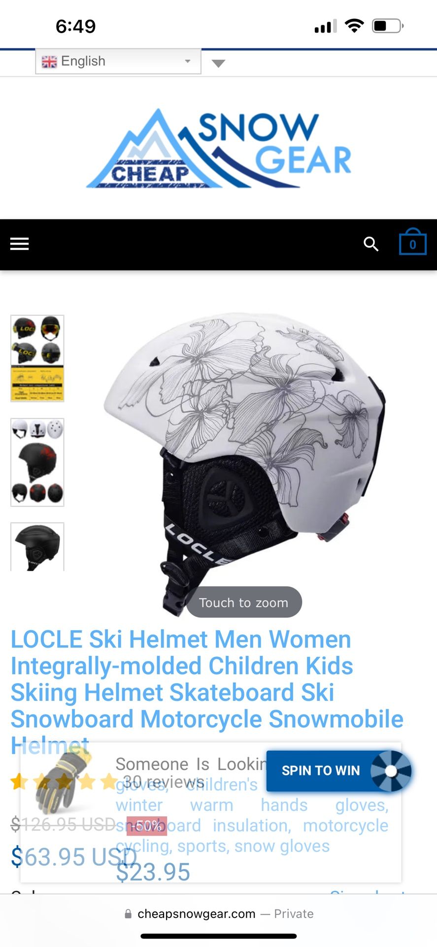 Ski Helmet
