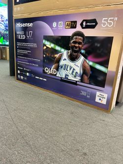 U7 Hisense 55in Mini LED TV!!