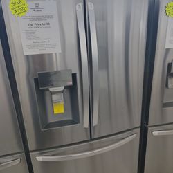 Sale Now Only $1450 (Was $1498) LG French Door Refrigerator W/1 Yr Warranty 