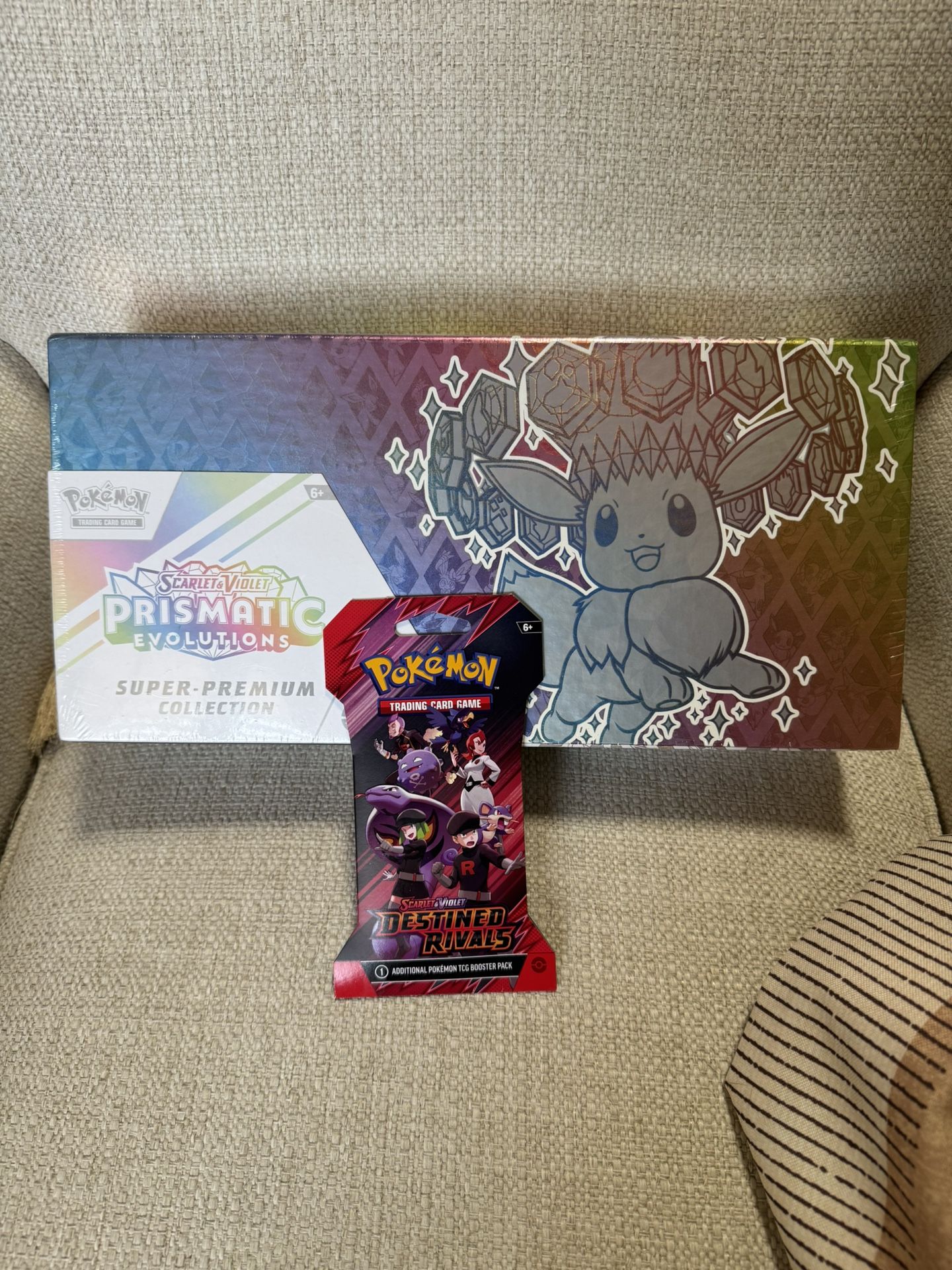 Pokemon Prismatic Super Premium Collection & Destined Rivals Booster Pack!