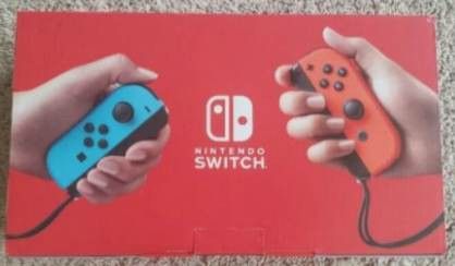 Brand New In Box Nintendo Switch Neon JoyCon V2
