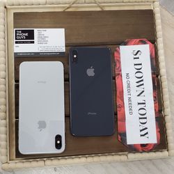Apple iPhone X Unlocked - $1 DOWN PAYMENT - NO CREDIT NEEDED