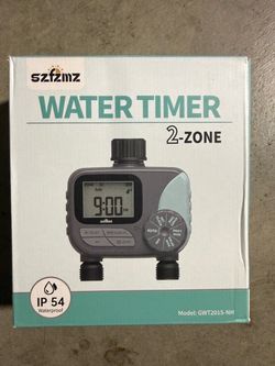 2-Zone Digital Water Timer – New in Box