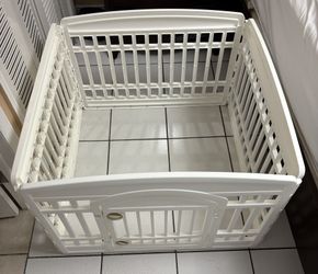 Corral Para Mascotas De 4 Paneles