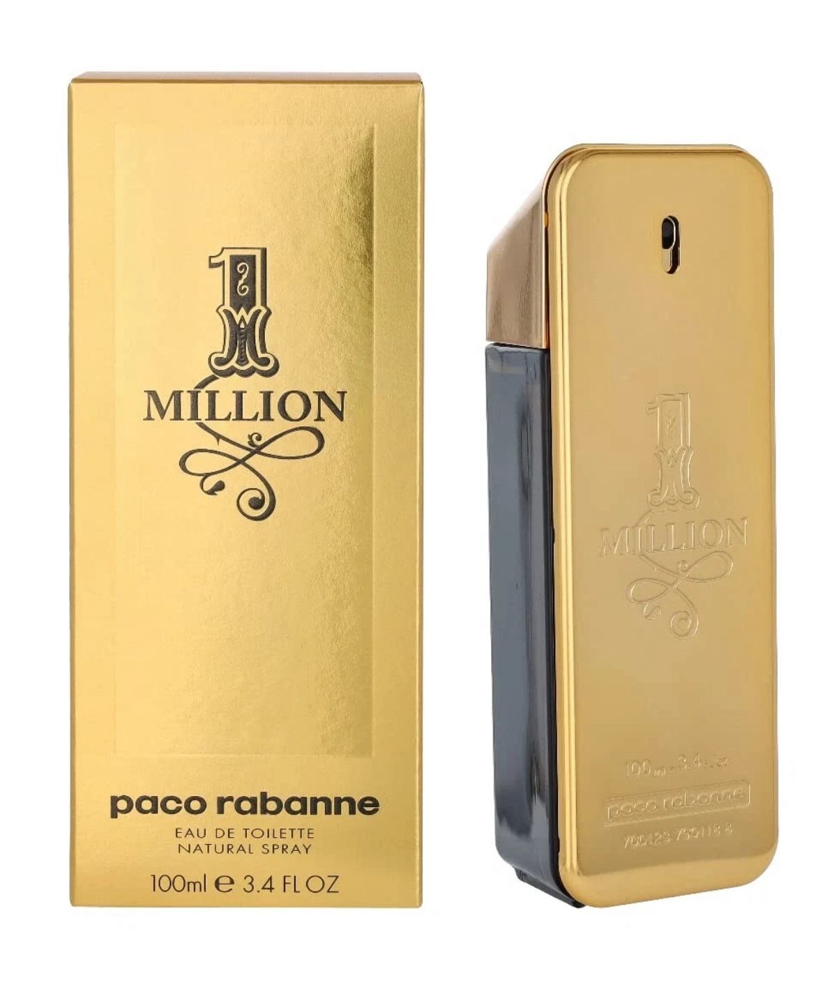 1 One Million by Paco Rabanne 3.4 oz Cologne for Men