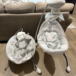 Fisher Price Baby Swing And Bouncer Seat 