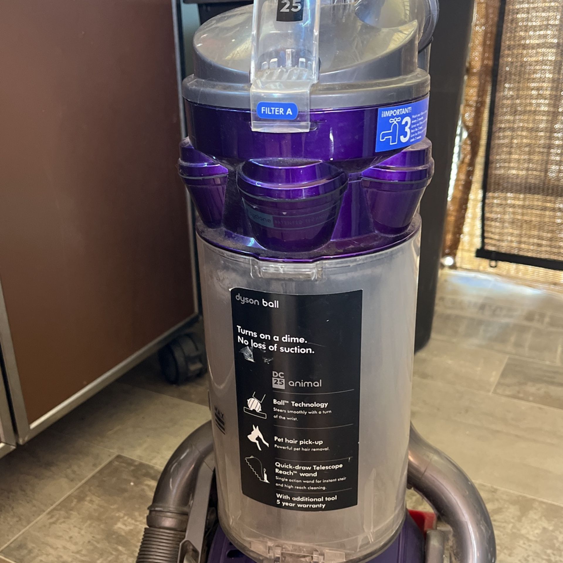 Dyson vacuum