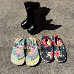 Free(with other purchase) Free Toddler Girl’s Boots & Beach Shoes, Free Toddler Girl’s Shoes Size 5 - 6