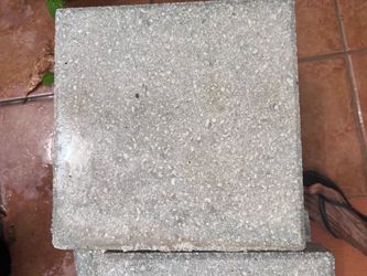 45 -  12X12 CONCRETE STEPPING STONES - Patio Pavers / Cement Backyard Stepping Stones / Concrete Slab