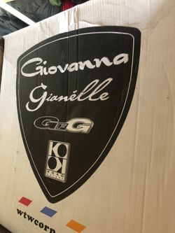 NIB 20x9 Giovanna Gianelle black wheels for BMW and Acura