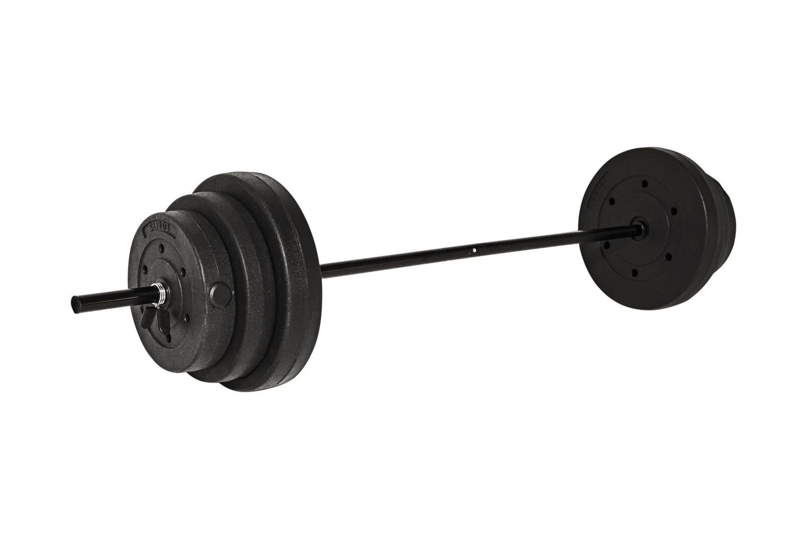 Athletic Works 100 lb Standard Vinyl Weight Set NEW