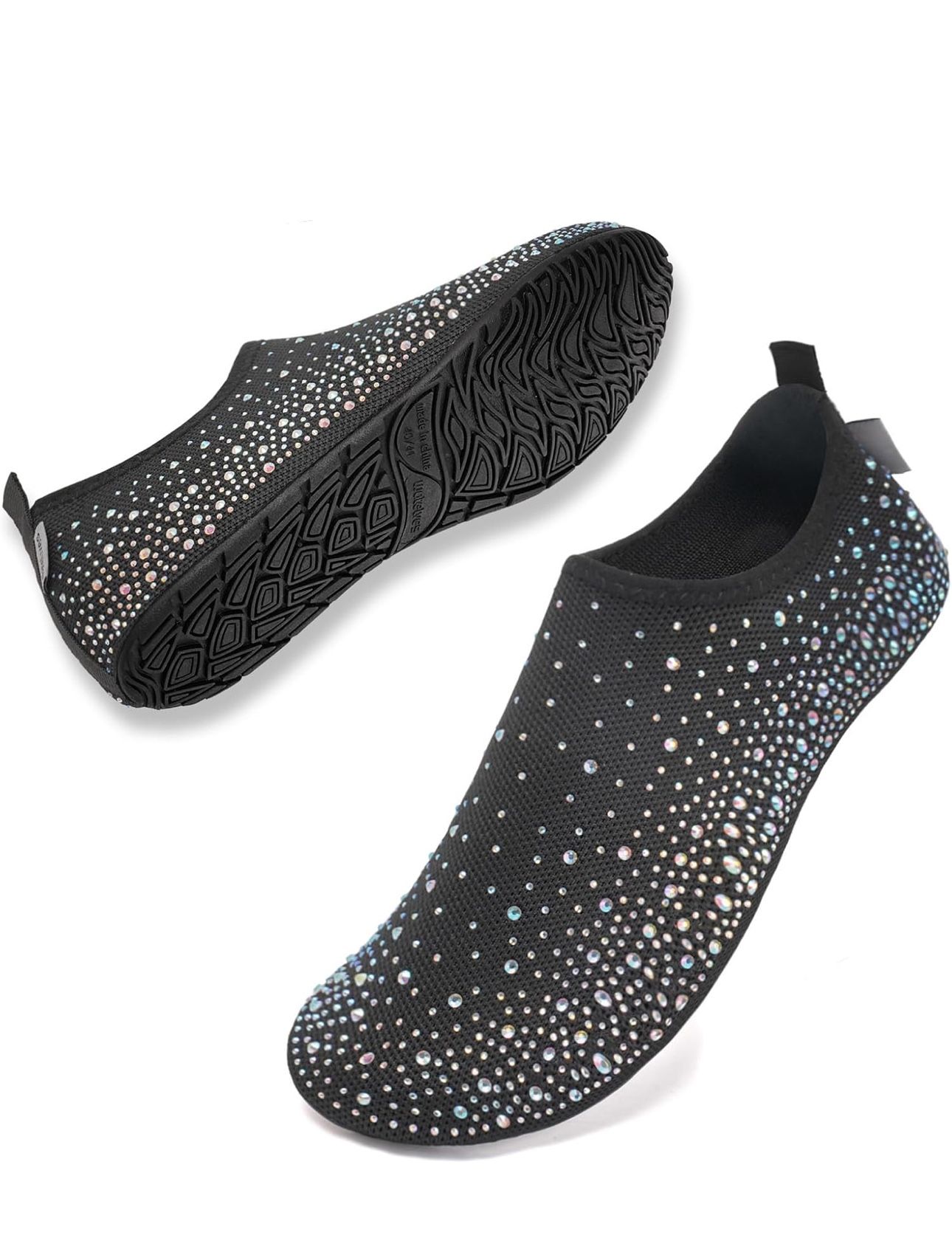 WateLves Womens Barefoot Water Shoes Travel House Slippers for Indoor and Outdoor Aqua Socks for Beach Swim Surf Yoga Dancing Camping Must Haves