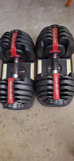 Bowflex dumbells
