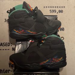 Jordan 8 Air Raid Tinker Size 12 
