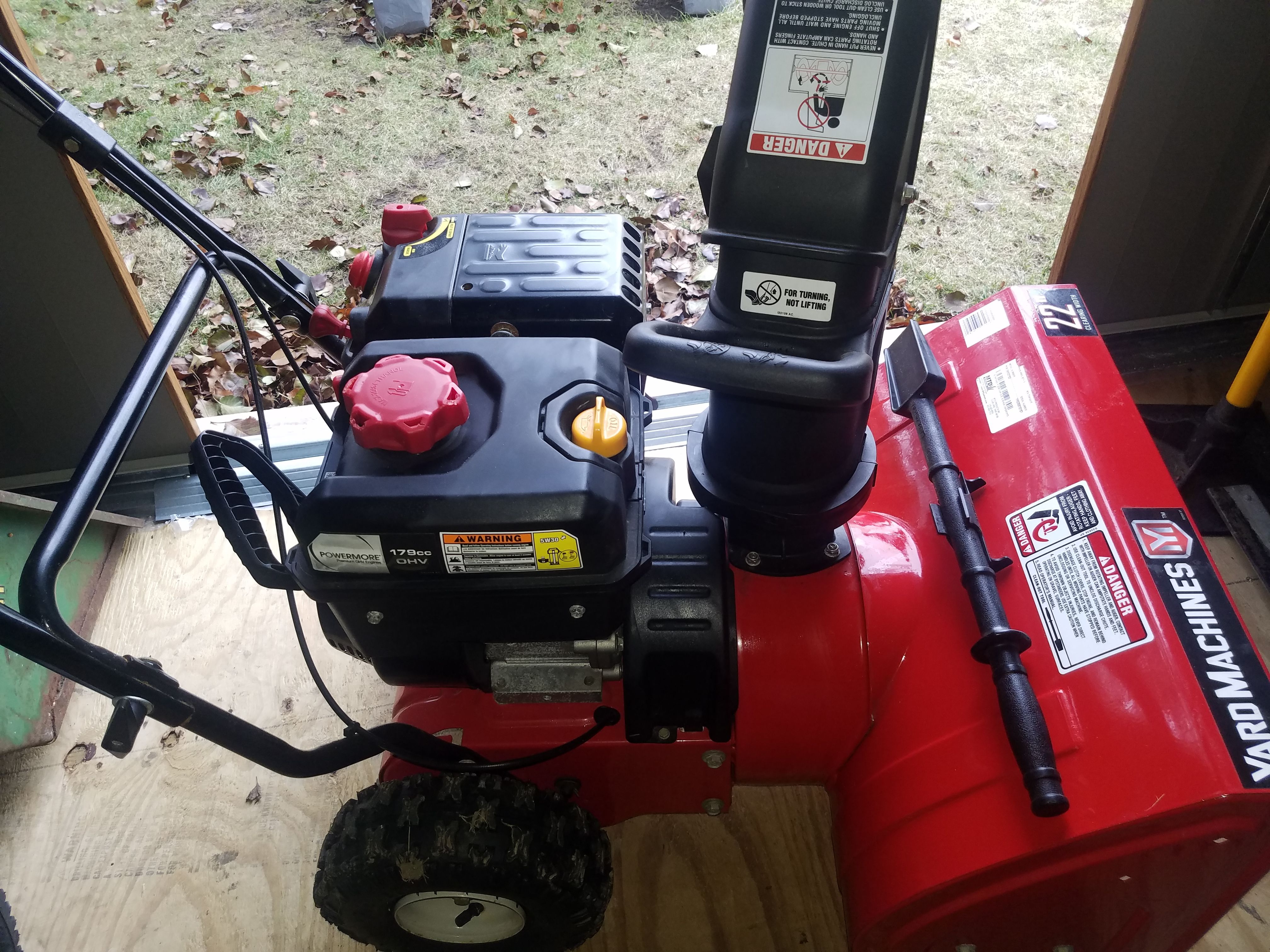Snow blower Yard Machine 22 inch for Sale in Belvidere, IL OfferUp