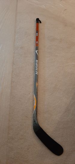 Bauer hockey stick.