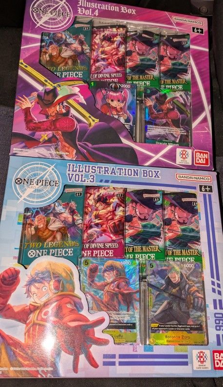 One Piece Illustration Boxes