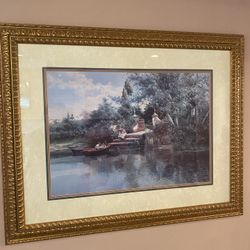 42x34” BEAUTIFUL Framed Print - Compare @ $100