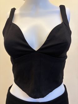Black top worn once size small $10