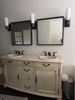 Vanity and mirrors