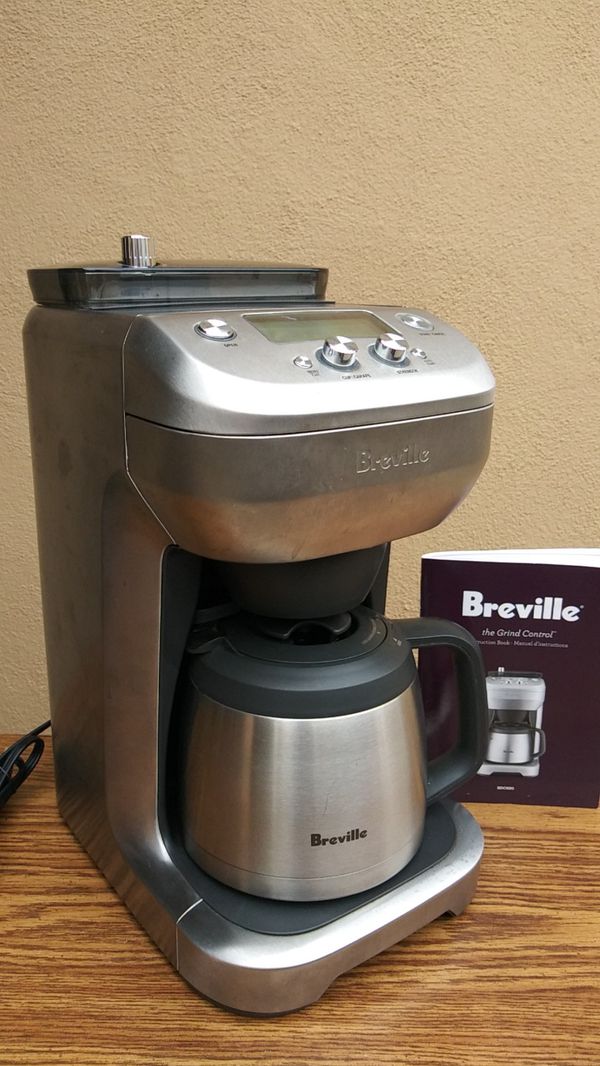breville grind control coffee maker cleaning