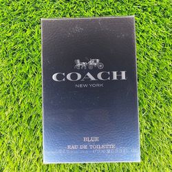 Coach Blue 3.3oz $65 New Original Sealed 