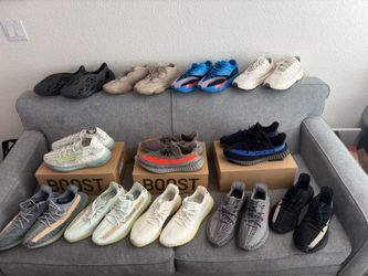 Adidas Yeezy Boost Sneaker lot- great condition Size 14M