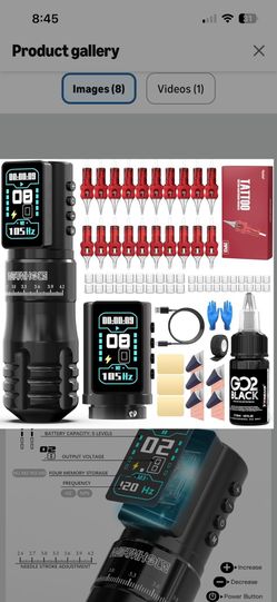 Brand new depth adjustable wormhole 2 battery kit