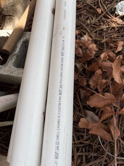 10” PVC pipe