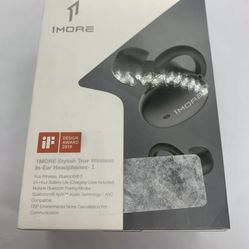 1More Wireless in-Ear Headphones 24-Hour Battery Life (Black) Earbuds