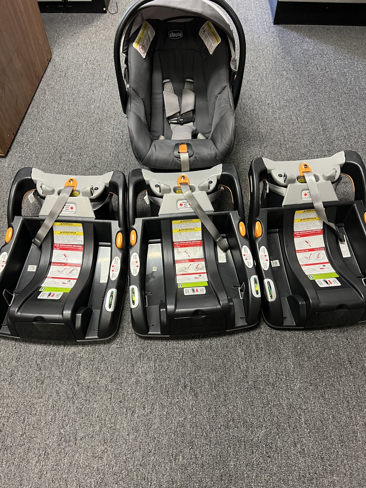 Baby Car Seat With Bases