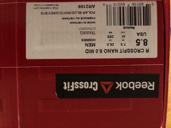 Reebok CrossFit Nano 5.0 Mid size 8.5