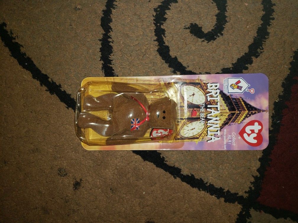 Britannia McDonald's International Beanie Baby ..