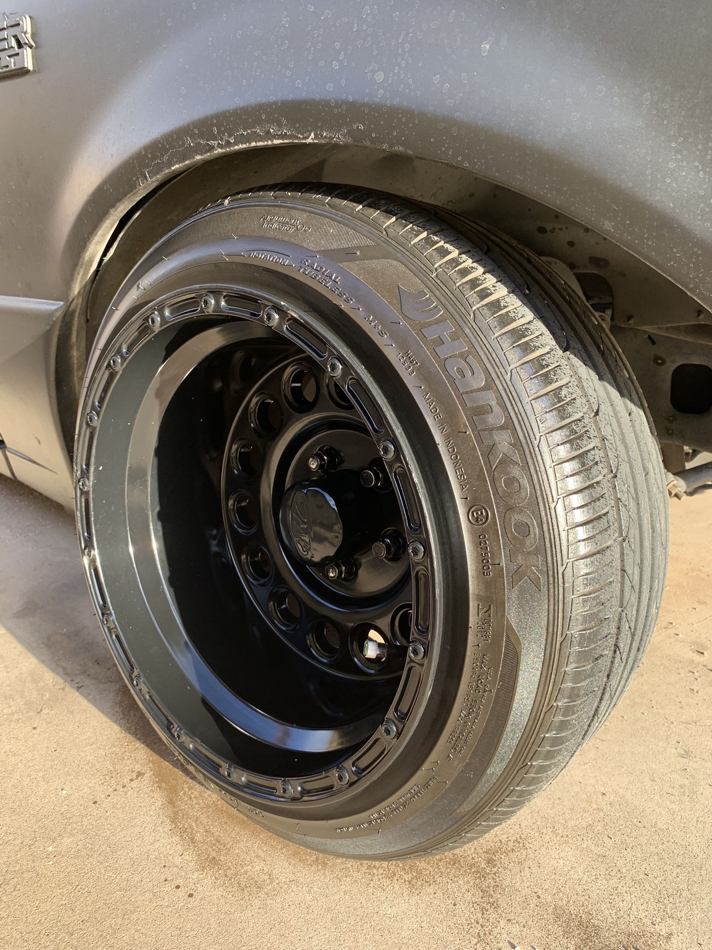 15x10 5x114.3 5x4.5 Wheels With 205/50/15 Tires For Sale
