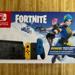 Fortnite LIMITED EDITION switch NEW
