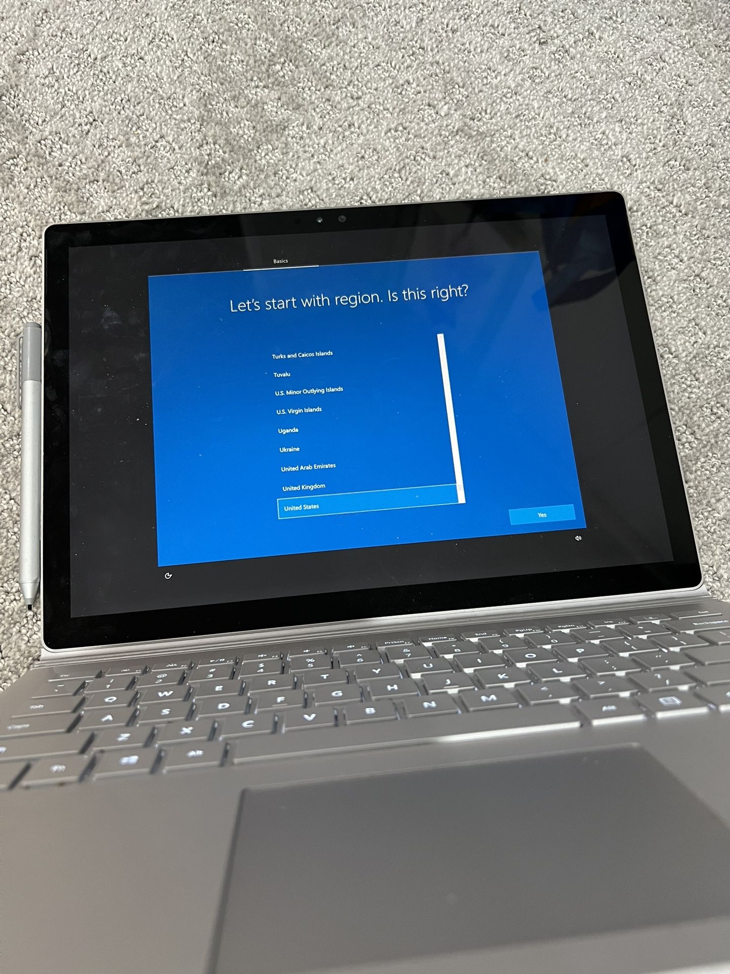 Microsoft Surface Book 1 with Pen