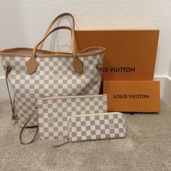 Louis Vuitton Neverfull MM With Wallet
