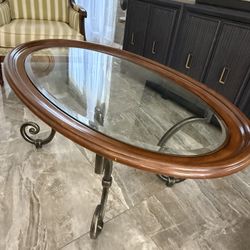 Oval Coffee Table 