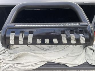 Bull Bar With Lights For A Ford F150