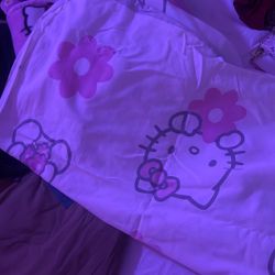 HELLO KITTY SHOWER CURTAIN