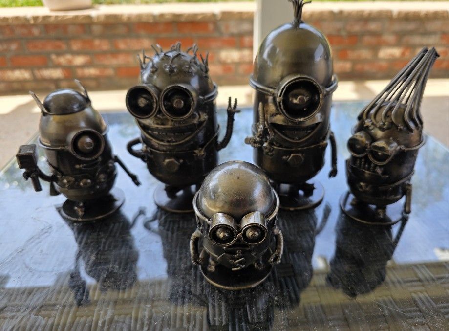 Rare! 5 Minions Scrape Metal Scriptures $80.00