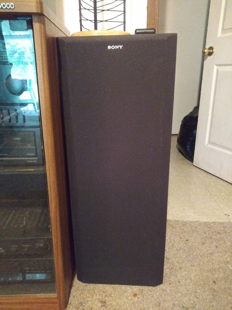 Sony Floor Speakers 200 Watts Each