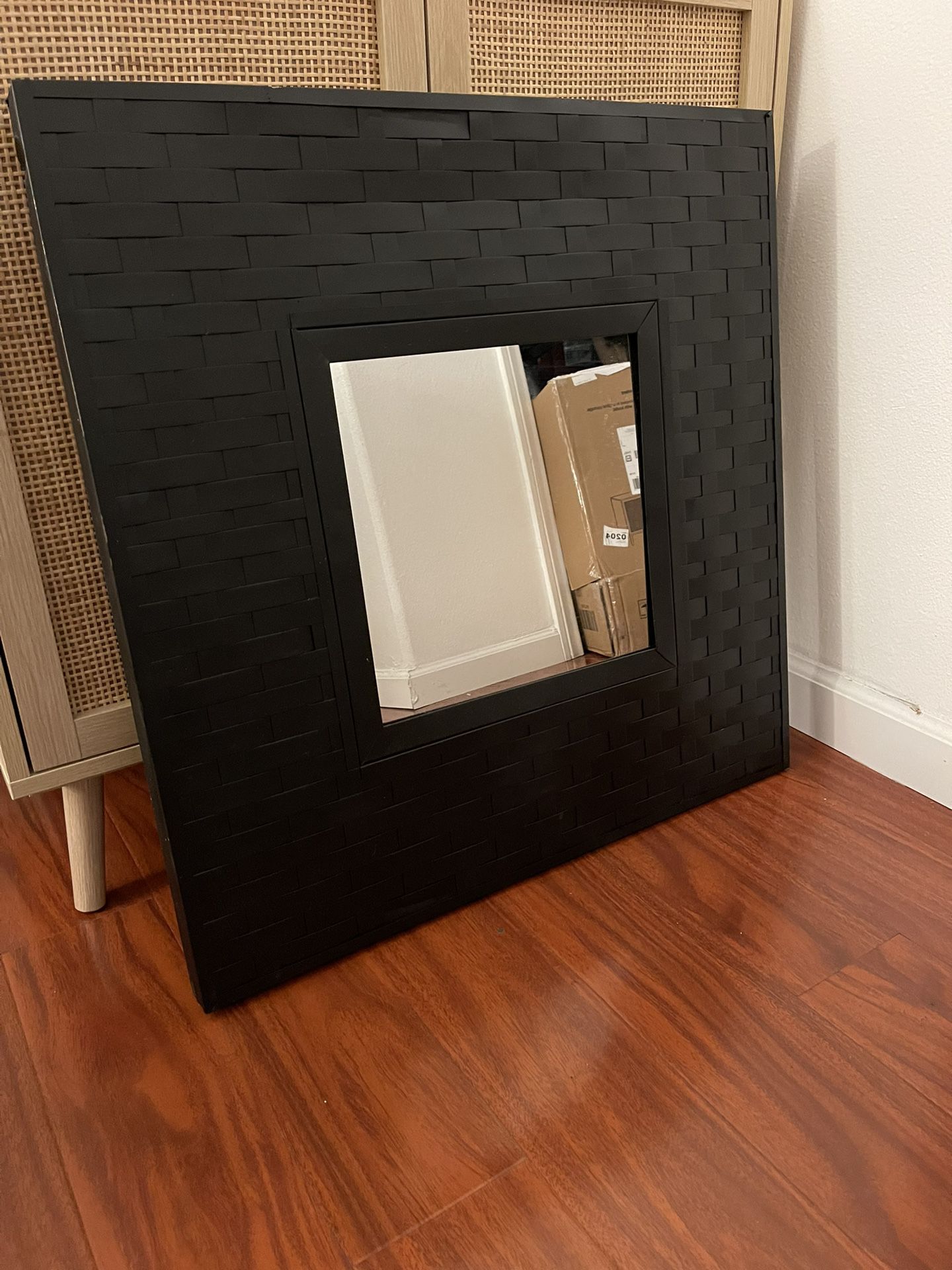 Black Wall Mirror