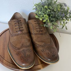 UV Signature Mens Brown Lace Up Cap Toe Oxfords Dress Shoes Size 12 Dress  Shoes for Sale in Mesa, AZ - OfferUp