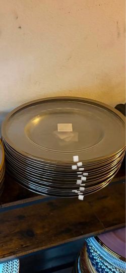 Charger plates 16