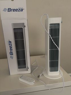 2-in-1 Portable - BreezaMax Rechargeable Air Cooler