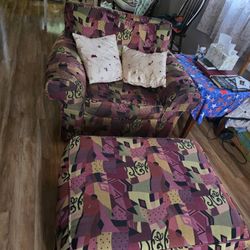 Chair And Ottoman