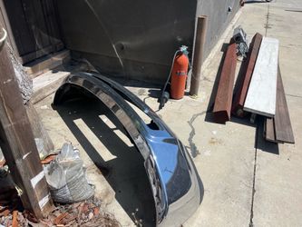 Gray Car Front Bumper Cover for a 2020 to 2025